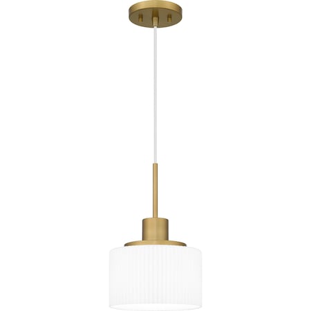 Quoizel Piccolo Pendant Mini Pendant 1 Light Aged Brass QPP6172AB